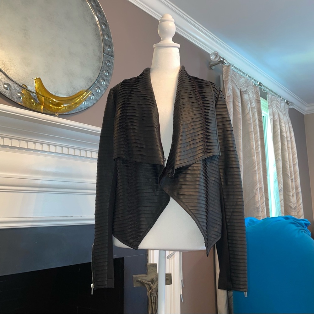 Pookie & Sebastian Women’s Faux Leather Jacket